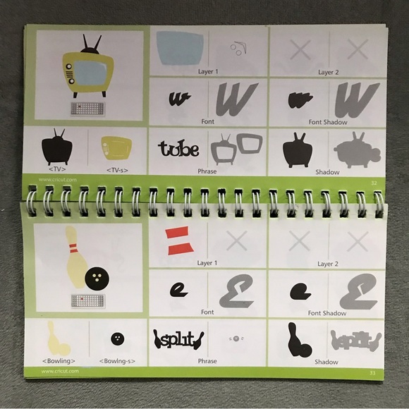 Cricut NIFTY FIFTIES shapes - Picture 5 of 10